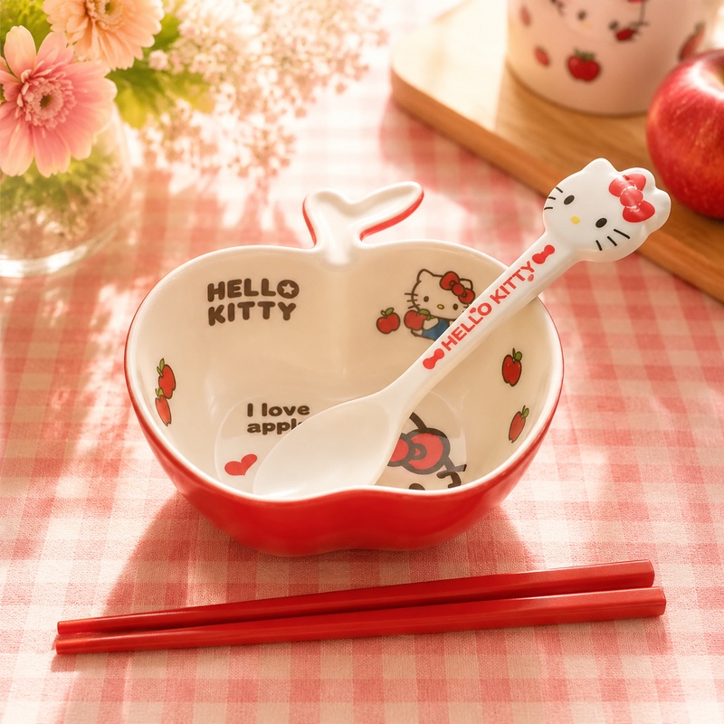 Hello Kitty melamin sofra takı - Matcha Bowl Chawan incelemesi ve fiyatı