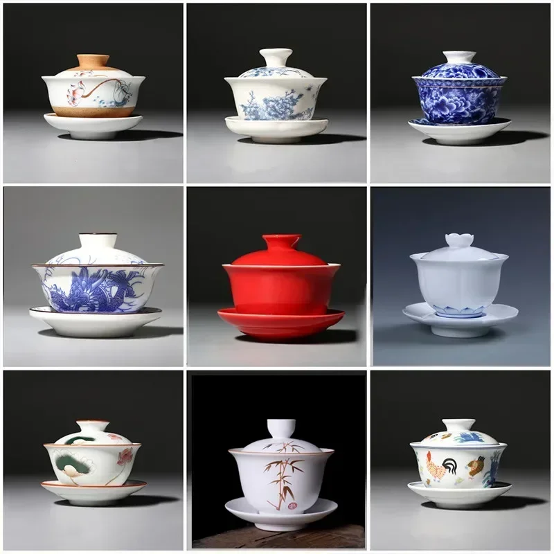 Jingdezhen-çin Gaiwan çay kase - Matcha Bowl Chawan incelemesi ve fiyatı